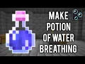 How to Make a Water Breathing Potion Minecraft Java