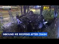 All EB lanes of I-290 reopen after rollover crash on West Side ISP