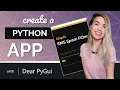 Create a Python App with Dear PyGui - Graphic User Interface