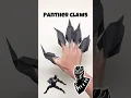 ORIGAMI BLACK PANTHER CLAWS