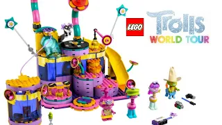 Lego Trolls World Tour Vibe City Concert 41258 Unboxing and Speed Build