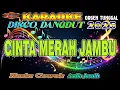 Cinta Merah Jambu (Lavenia) Karaoke Nada Cowok || Disco Dangdut Orgen Tunggal Terbaru