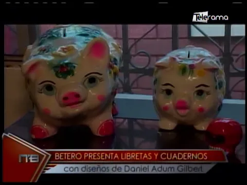 Betero presenta libretas y cuadernos con diseño de Daniel Adum Gilbert