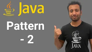 Java Bangla Tutorials 68 pattern related programs part-2