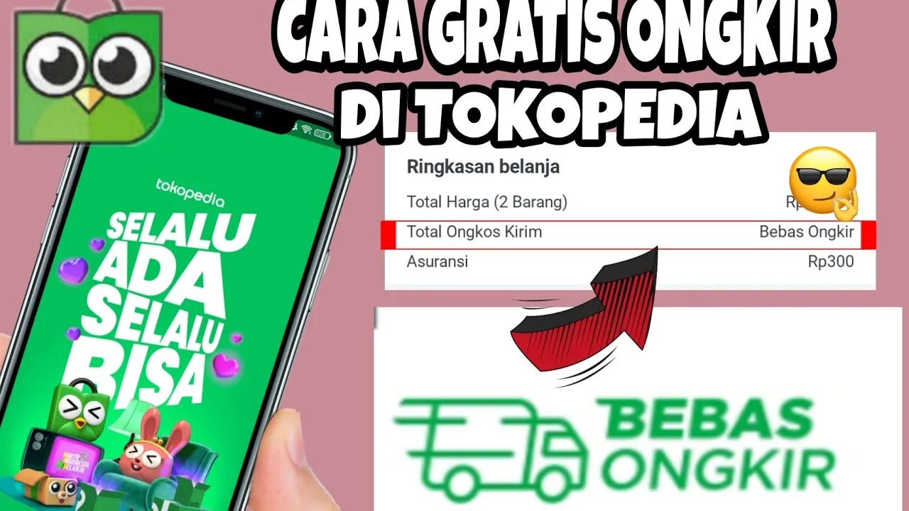 Cara Mendapatkan Diskon dan Gratis Ongkir Tokopedia Terbaru | Update Juni 2021