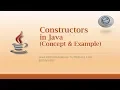 15 - Constructors in Java