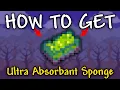 How to Get Ultra Absorbant Sponge in Terraria Ultra absorbant sponge