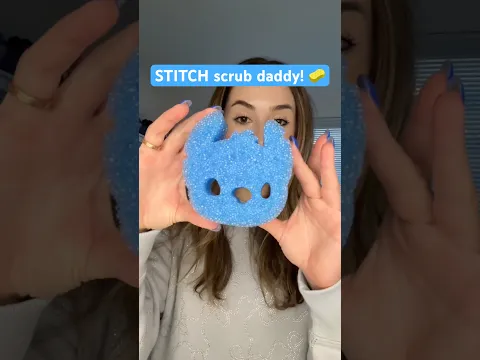 STITCH scrub daddy! 🧽 #shorts #liloandstitch #scrubdaddy #disney @ScrubDaddyOfficial - YouTube thumbnail