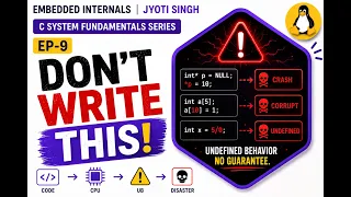 Undefined Behavior in C Explained with Examples EP09