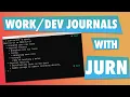 Keeping a journal in the CLI with jurn