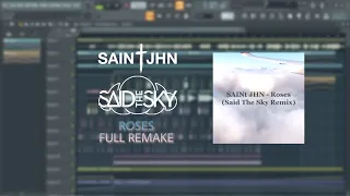 Download FREE FLP || SAINt JHN - Roses (Said The Sky Tiktok Remix) [Full Remake FL Studio] MP3