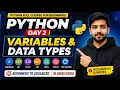 Python Variables and Data Types Python Full Course for Beginners Day 2