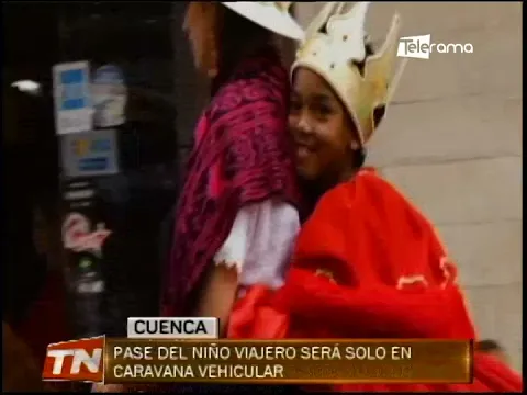 Pase del Niño Viajero será solo caravana vehicular