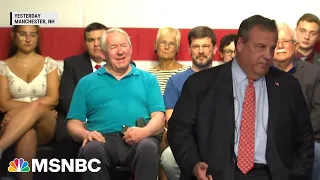 christie enters race blasts trump as lonely self consumed mirror hog
