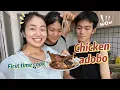 Download Lagu Chinese girl Cooks Adobo for the First time | will her family like it ?🇨🇳🇵🇭❤️