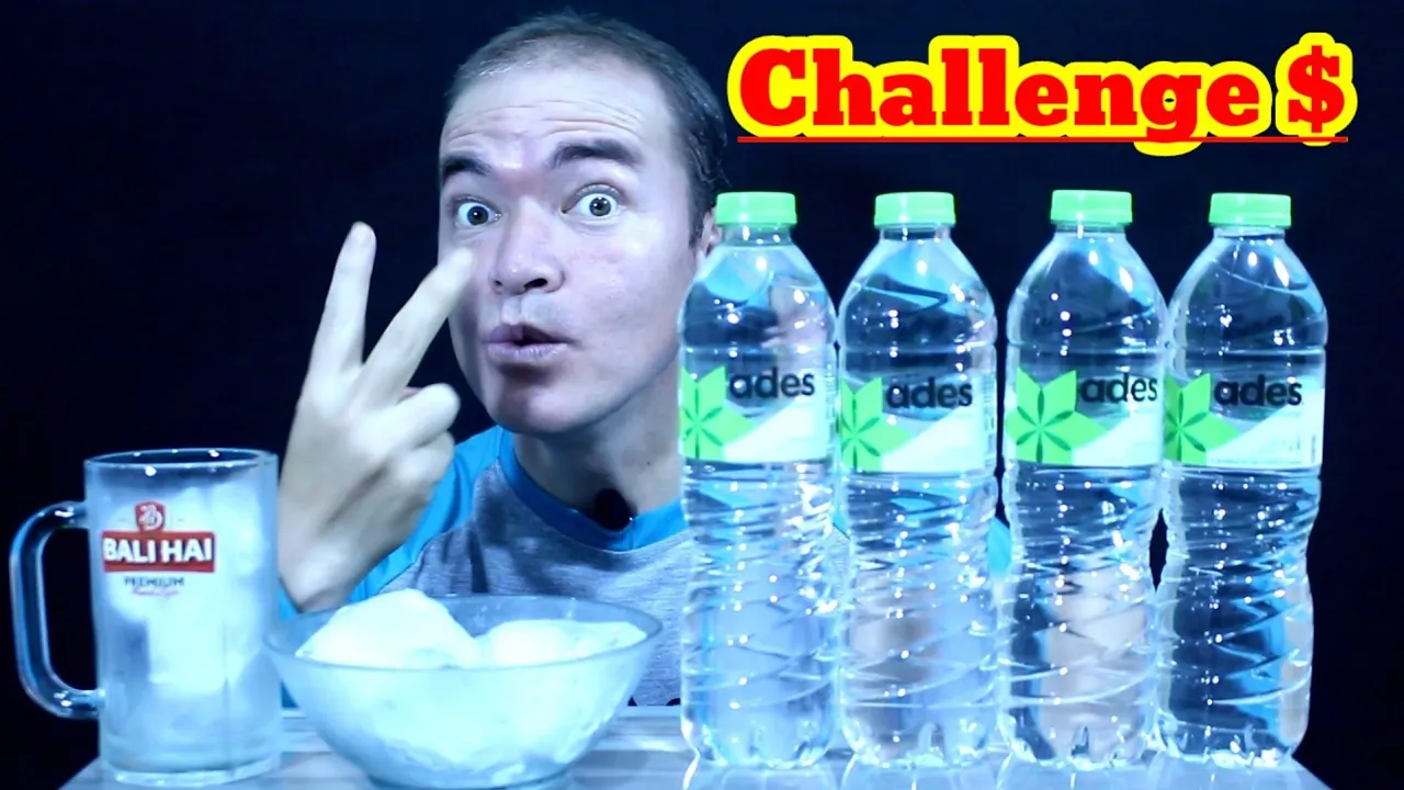 Drinking Cold water sound no talking || Challenge to Badlandschug