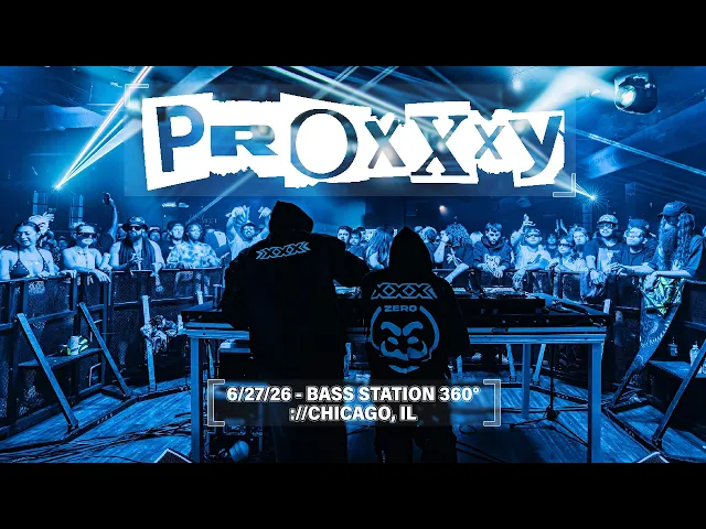 PROXXXY at Bass Station, Waukegan 2026 artwork
