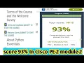 PE-2 Module 2 pe 2 Cisco python python test solution Cisco problem with me