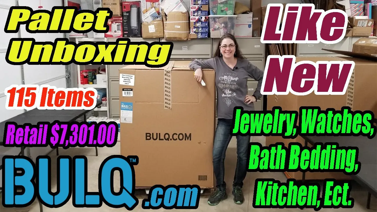 Bulq.com Unboxing - 115 Items - Like New Condition - Jewelry Watches Bath Bedding Kitchen Ect.