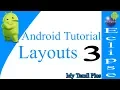 Beginners for Android Eclipse Layouts