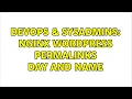 DevOps SysAdmins nginx wordpress permalinks day and name 5 Solutions