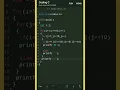 D pattern in C