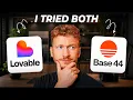 Lovable vs Base44 Same Prompt Same App Who Wins
