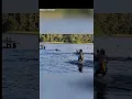 alligator lake lewisville texas close call crocodile attack people swimming