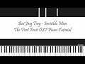 Download Lagu 白敬亭 Bai Jingting - 隐形人 Invisible Person | The First Frost 难哄 OST Piano Tutorial