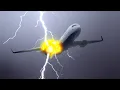 Download Lagu Emergency Landing after Plane Gets Struck By Lightning Crash Movie GTA 5