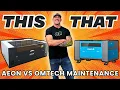 Choosing a Laser Engraver Aeon vs Omtech Laser Engravers