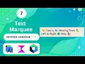Text Marquee implementation with Jetpack Compose Android Kotlin