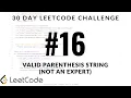 30 Day LeetCode Challenge - Problem 16