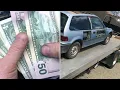 how much MONEY do you get for a junk car scrap value