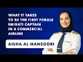 Download Lagu Aisha Al Mansoori | What it takes to be the first female Emirati Captain in a commercial airline