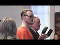 Jake Wagner speaks in court during his sentencing for Pike County murders
