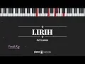 Lagu Lirih (FEMALE KEY) Ari Lasso (KARAOKE PIANO)