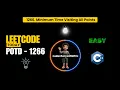 LeetCode 1266 Minimum Time Visiting All Points Easy Math Trick Explained