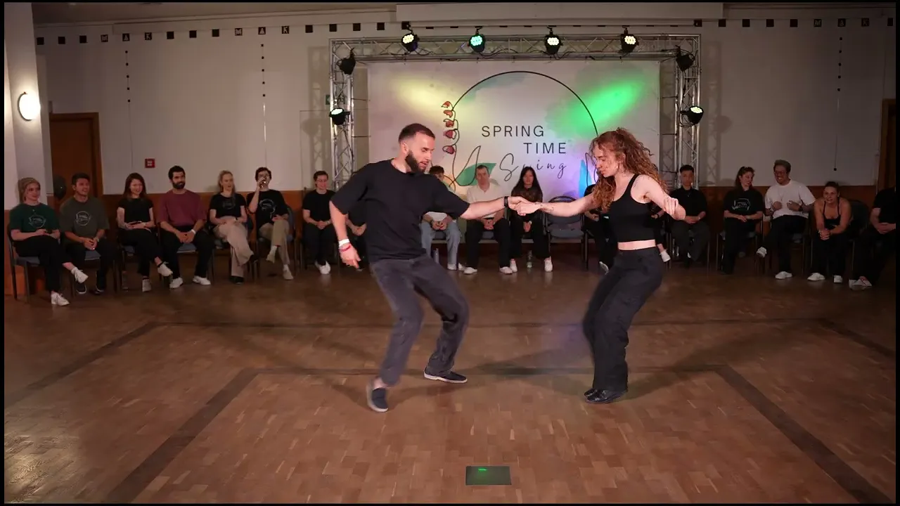 Mathieu Compagnon & Savana Barreau - 2nd place Open Strictly - Spring Time Swing 2026