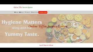 Online Tiffin Service Project Python Django Project Python Project