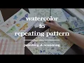Painting Scanning Your Artwork Make seamless patterns in Photoshop