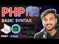 Basic PHP Syntax - Beginner PHP Tutorial