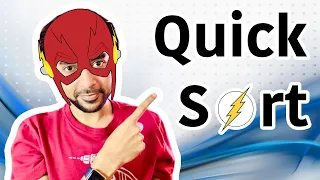 Quick Sort super easy explanation with animations and example Full implementation and code