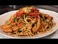 COMO PREPARAR TALLARIN SALTADO DE POLLO