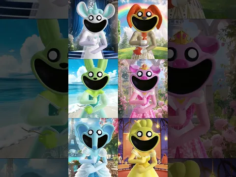 Disney Princessse Transforms into Poppy Playtime!