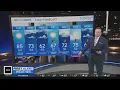 Warmer weather then widespread rain in Maryland this week