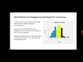 Histogram based image pre-processing for machine learning
