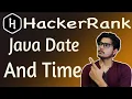 Java Date and Time HackerRank Solution Calendar class HackerRank Java Date and Time solution