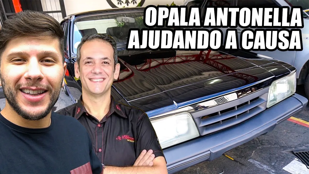 DEIXAMOS O CHEVROLET OPALA DA ANTONELLA PERFEITO!!????❤ Feat. @CanalHighTorque!!