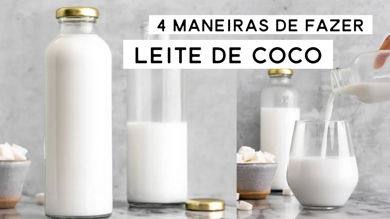 Iogurte de leite de coco sem lactose | Bela Gil | Bela Cozinha. 